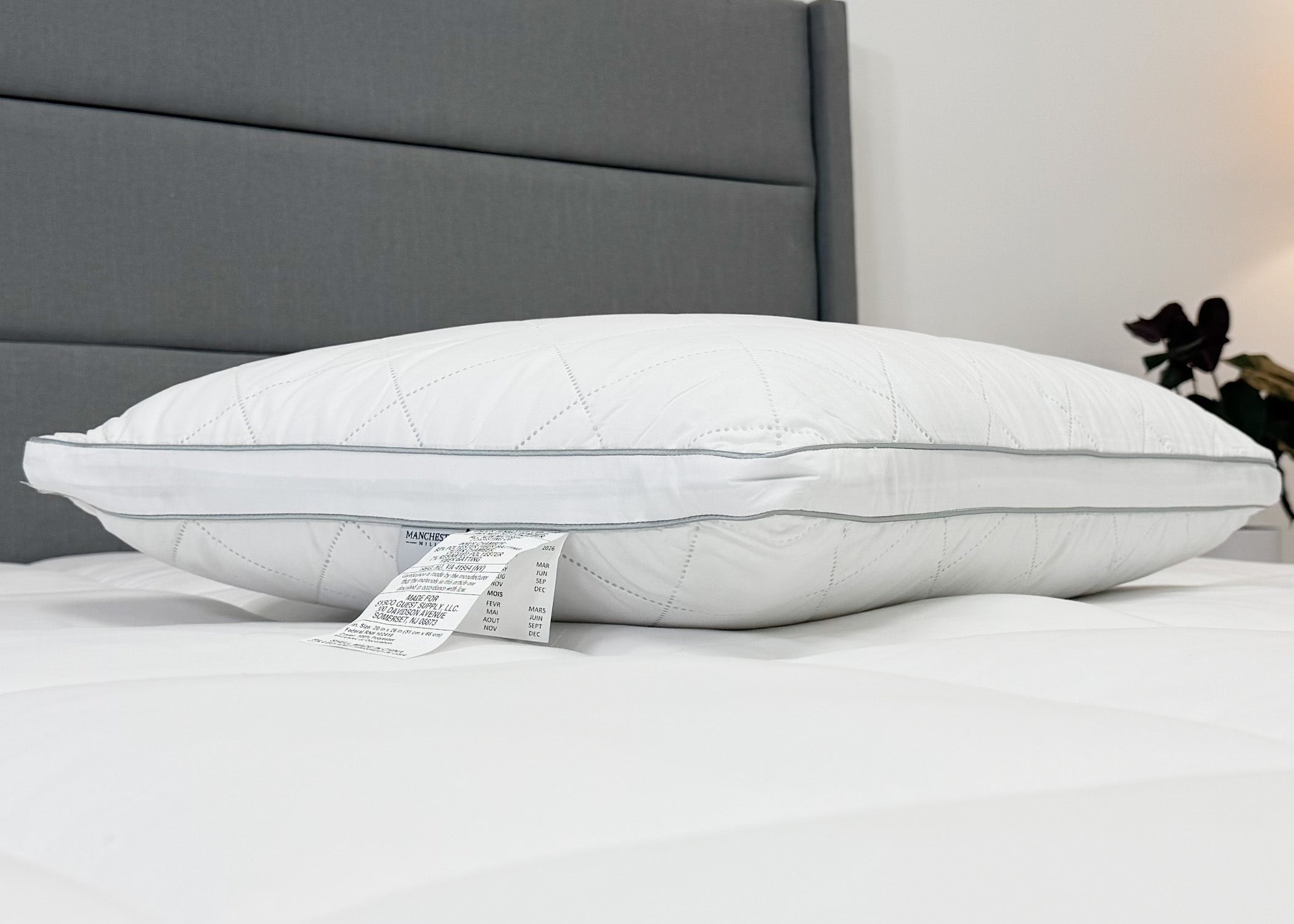 Envirosleep Diamond Support Gel Fiber Fill Kissen | Mittlerer Halt