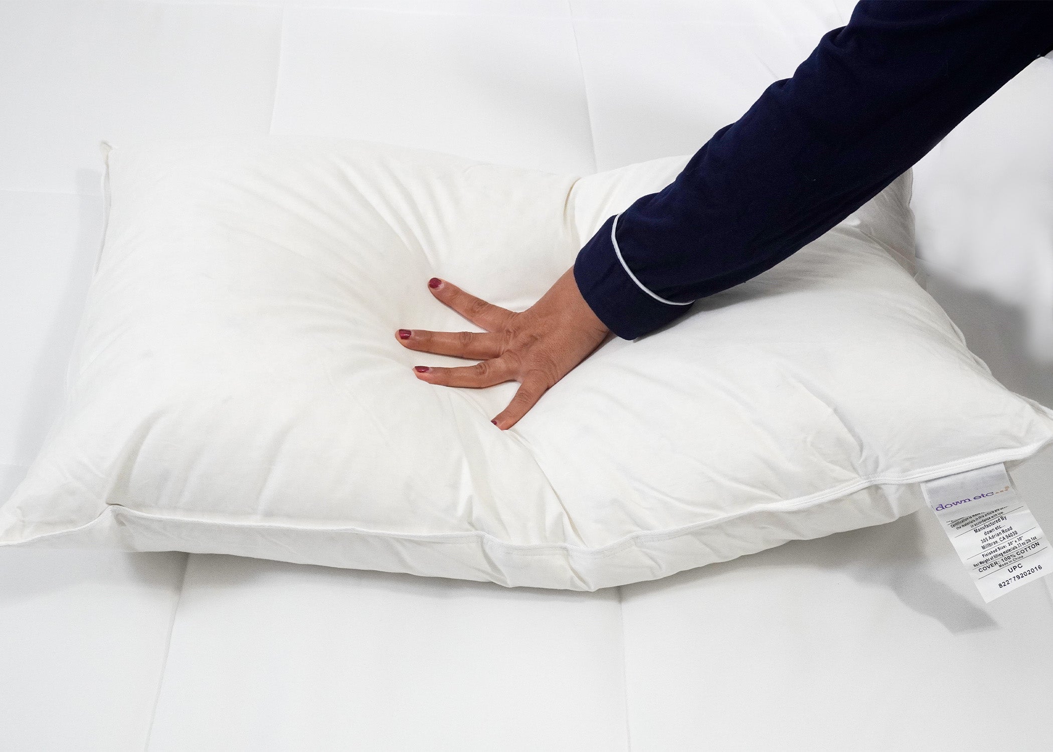 Down usw. 25% Weiß Goose Down / 75% Weiß Goose Federn Pillow