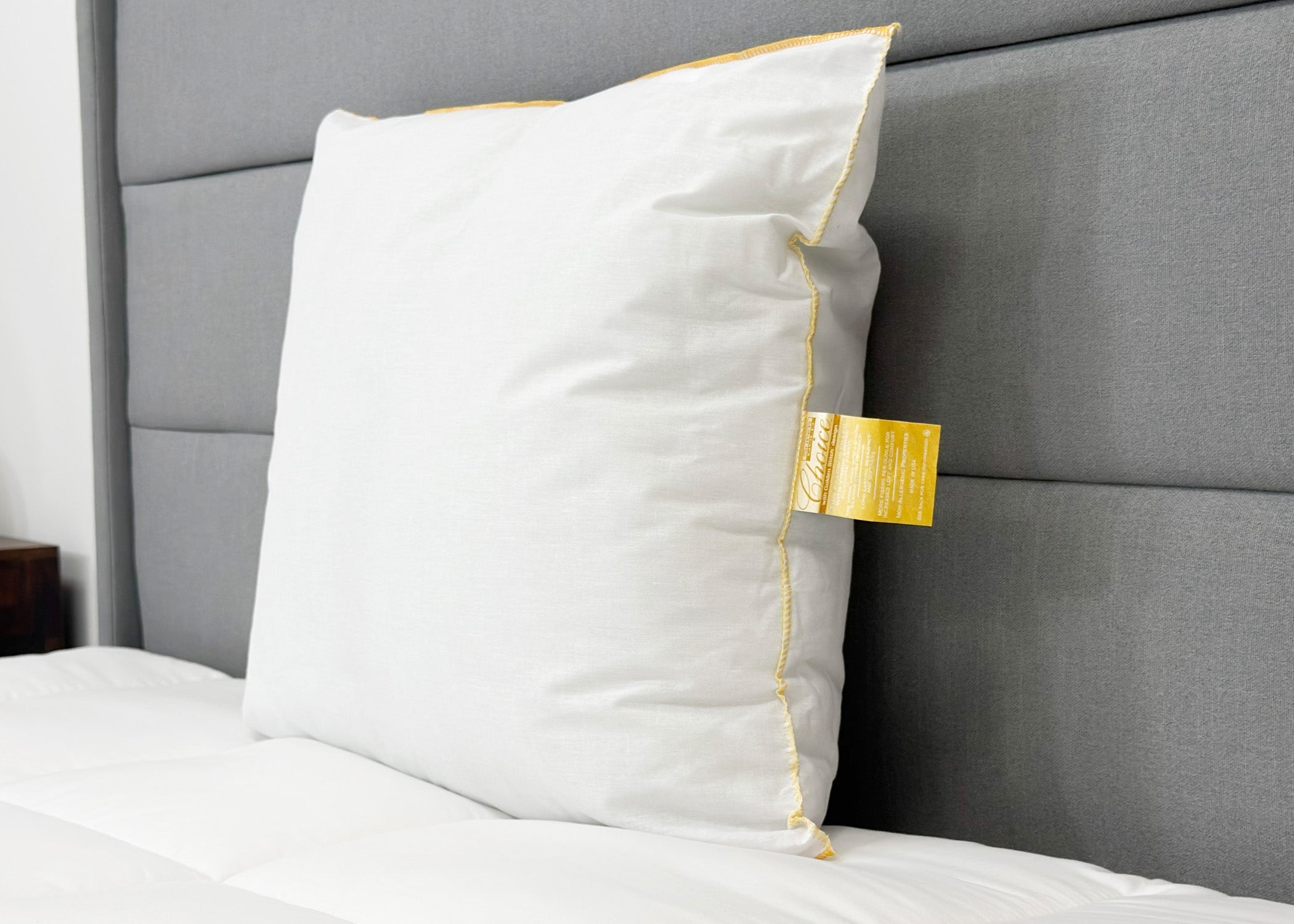 JS Fiber Super Gold Choice Kissen | Schwergewicht