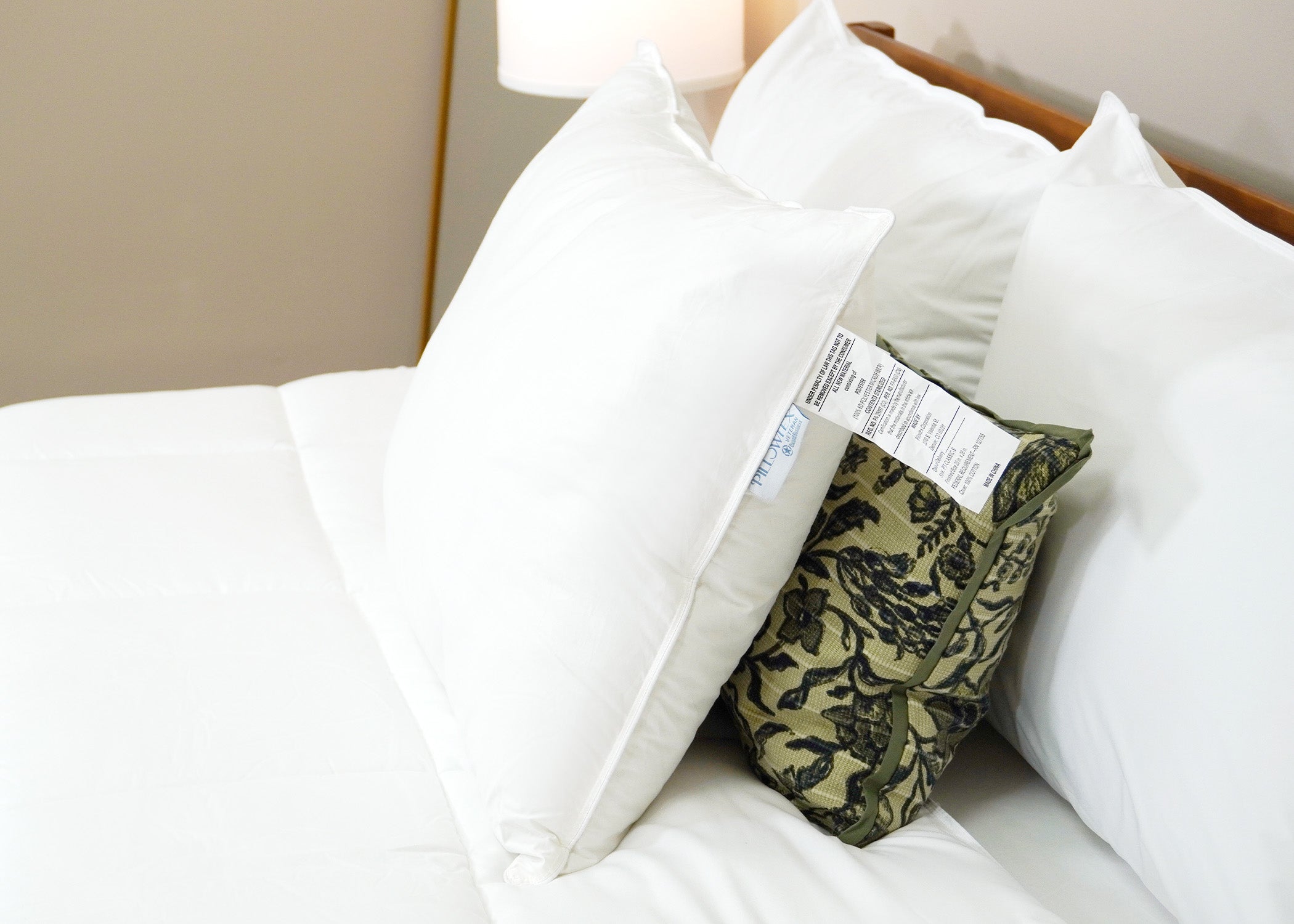 Pillowtex Premium Polyester Pillow | Extra Firm