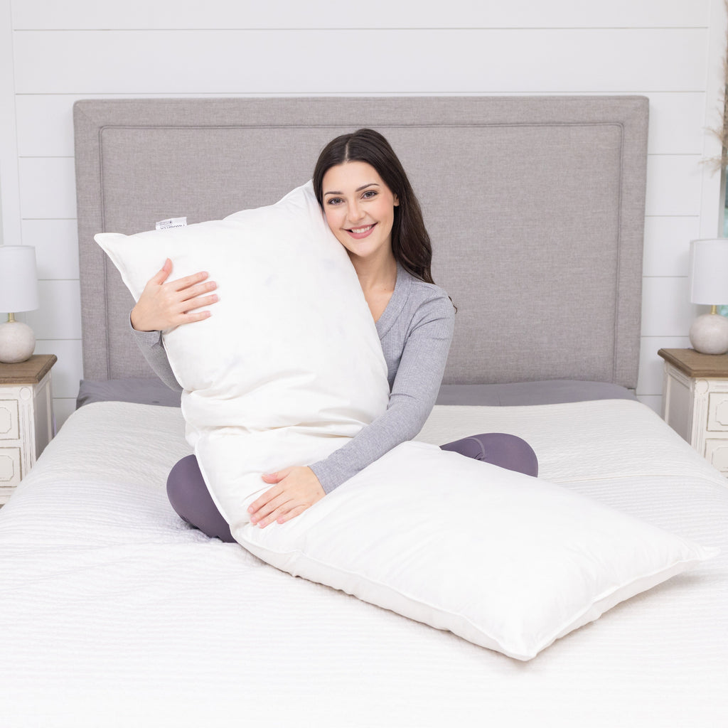 Pillowtex Weiß Goose Feder und Down Body Kissen
