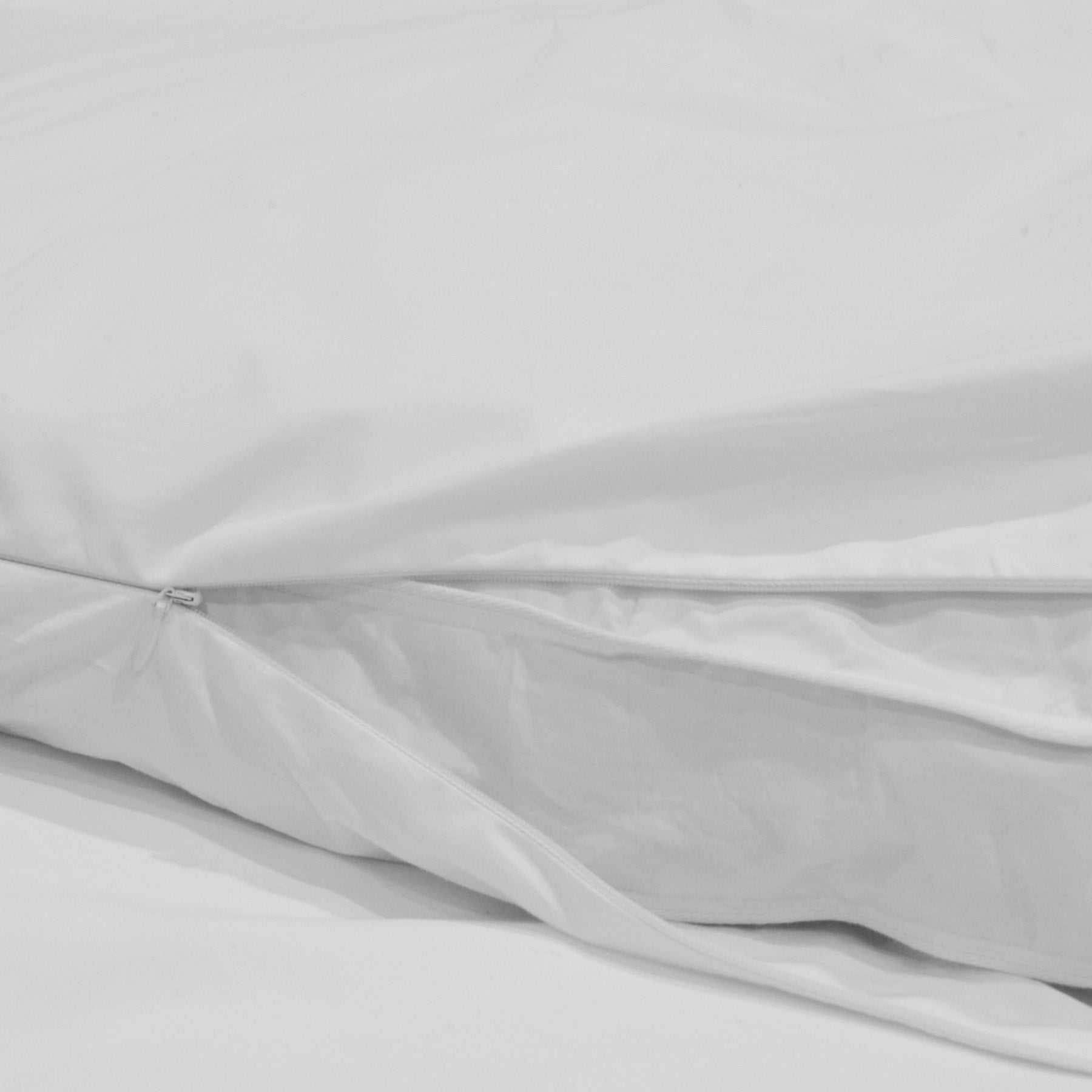 Down Etc. Federbett Protektor | Zippered & 100% Baumwolle