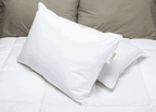 Grün Label Soft Pillow | Ausgestellt bei Many Choice® Hotel Brands
