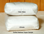 Holy Lamb Organics Natürlicher Quilted Topper - Ultimative Topper Dicke
