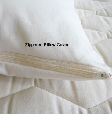 Holy Lamb Organics Zippered Kissen Protektor | Organic Cotton