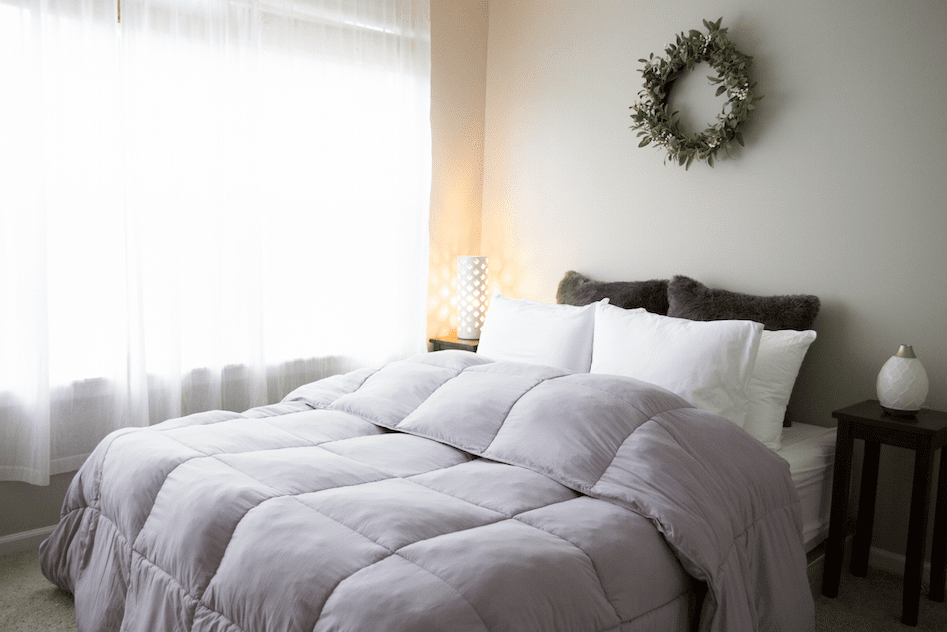 Pillowtex Essential Bedding Package | All Season Bettdecke mit passenden Kissen
