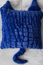 Pillowtex Plüsch Katzenohrenwurf Dekorative Kissenabdeckung