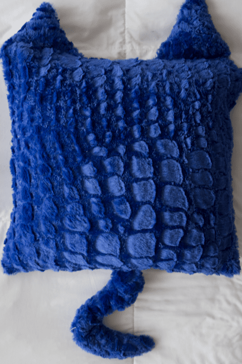 Pillowtex Plüsch Katzenohrenwurf Dekorative Kissenabdeckung