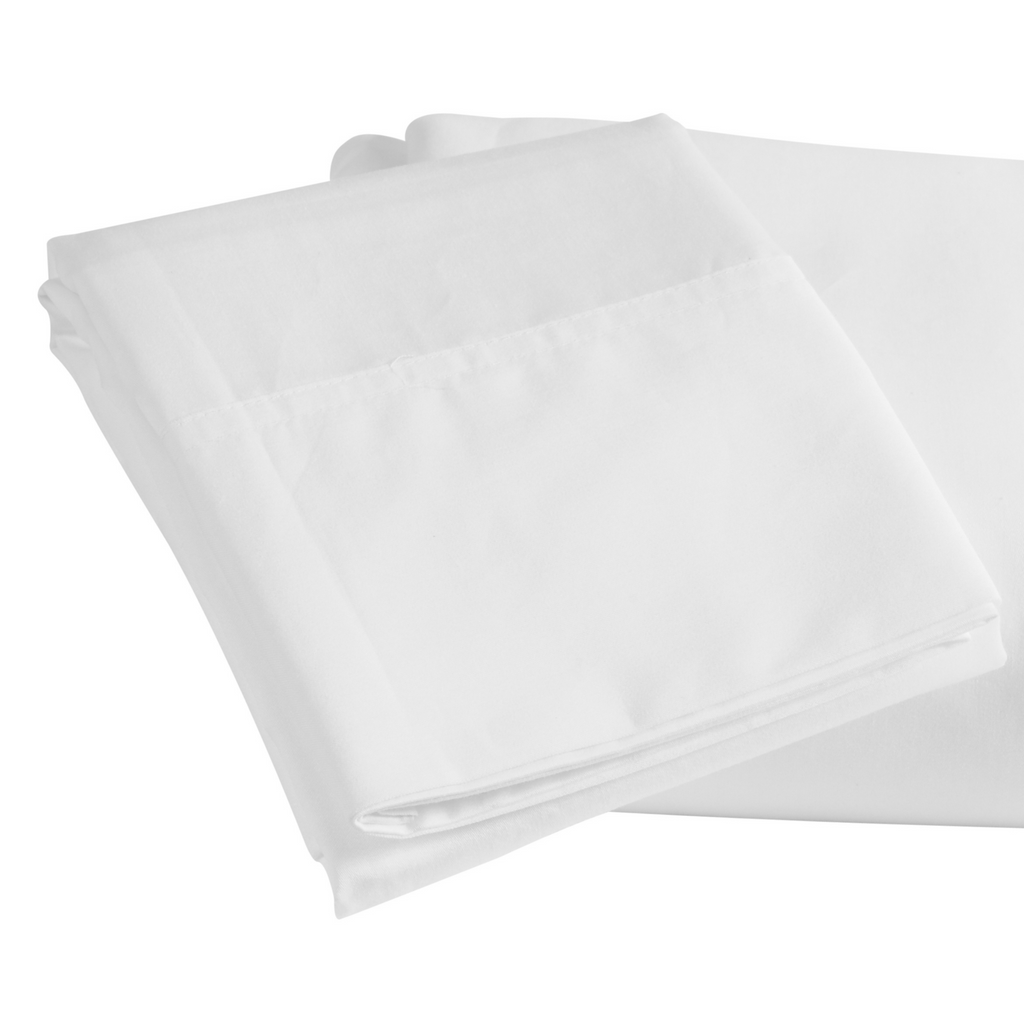 Pillowtex Hotel Bettlaken-Set | Faltenresistente Baumwollmischung