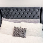 Pillowtex Body Pillow Bezug | Buntes Plüsch-Faux-Pelz