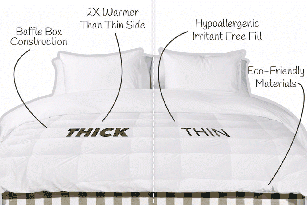 The Twovet Bettdecke | Paare von Bettdecke 'The Duvet for Two'