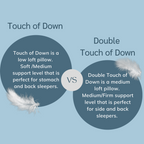 Pacific Coast Feder Doppelter Touch von Down Kissen